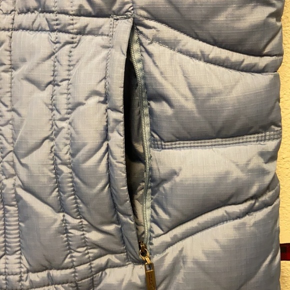 Woolrich Size Large Light Blue Lightweight Outdoor Layering Quilted Vest - Picture 5 of 13